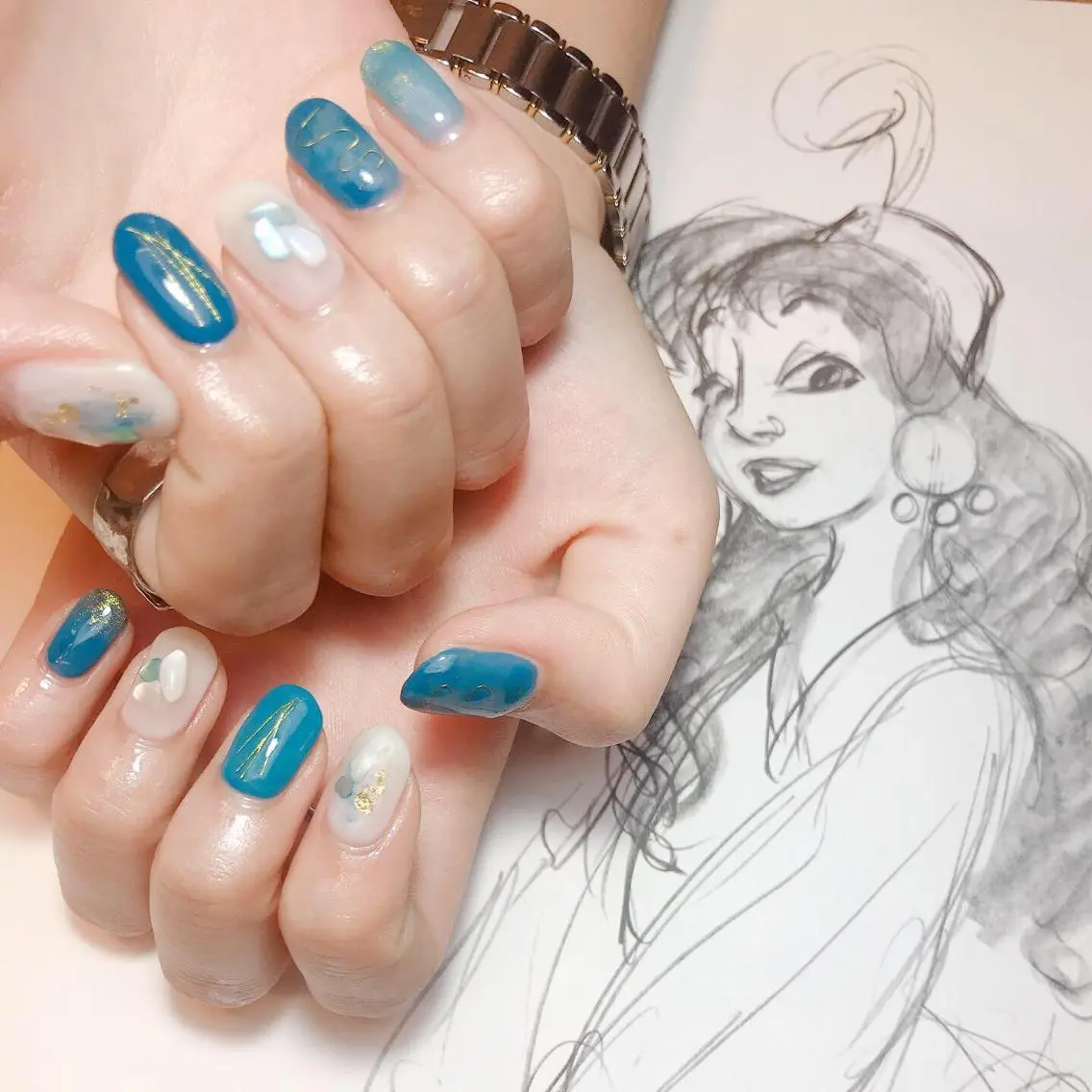 ネイル ニュアンスネイル owlnail /持込みデザイン専門のネイルデザイン