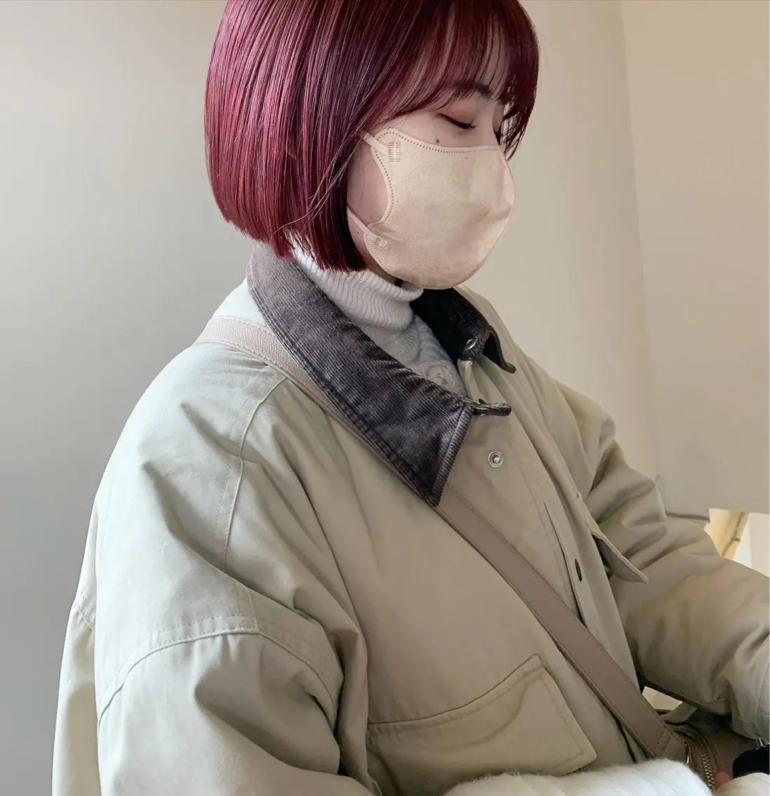 ショート カラー ヘアアレンジ カット ヘアカラー トリートメント 本間 結衣のヘアスタイル
