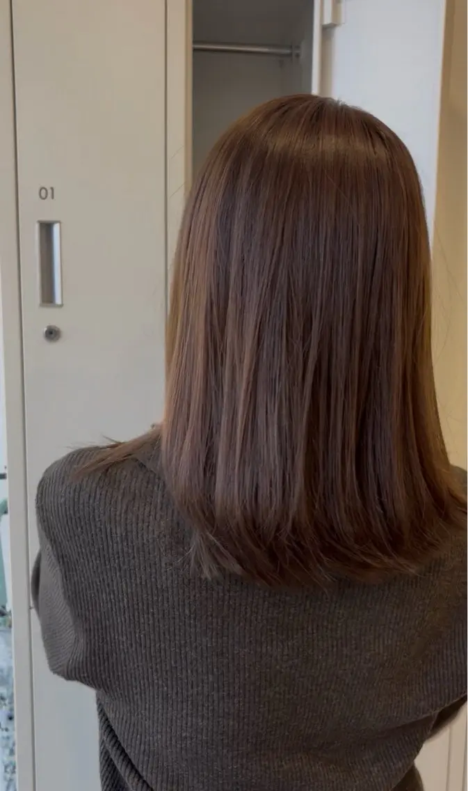 カット✂️＋髪質改善ストレート💫の写真