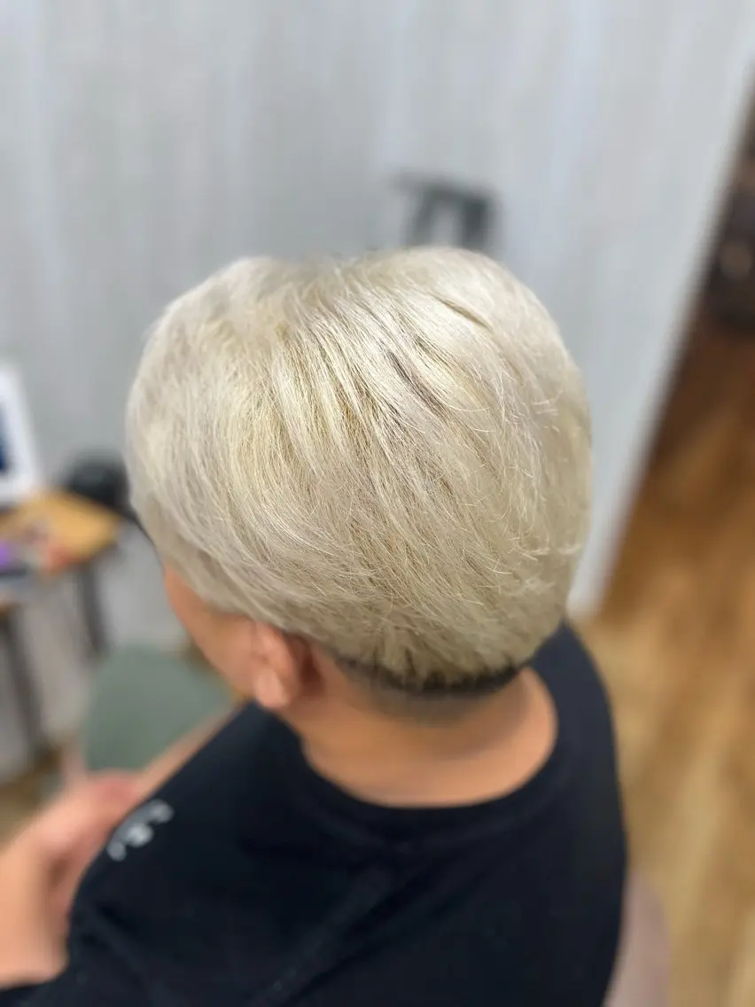 メンズ カット ヘアカラー トリートメント 渡邉 三香子のヘアスタイル