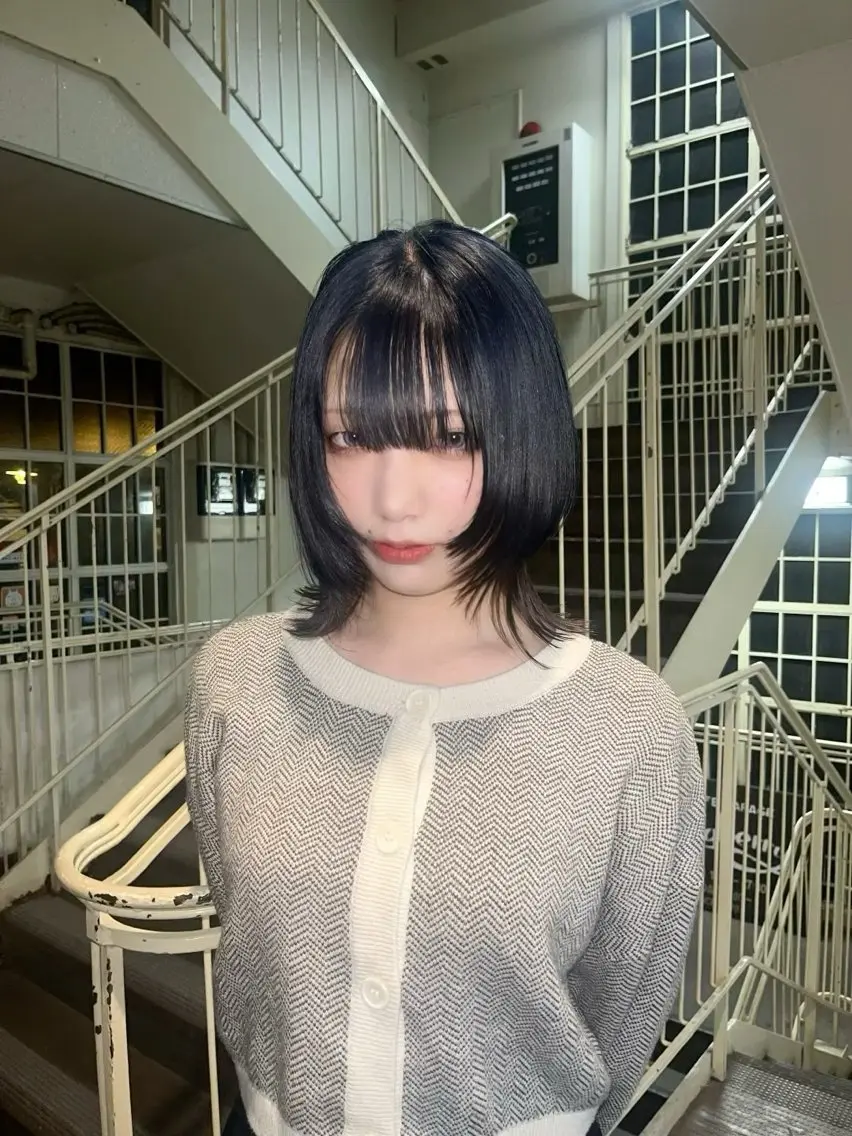 ミディアム カット 透明感カラー/ ブリーチ/💓パタオのヘアスタイル