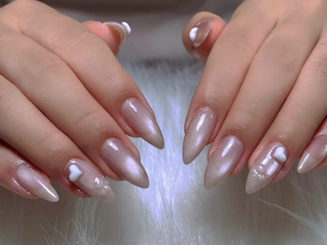 ネイル フレンチネイル ジェルネイル 韓国ネイル マグネットネイル ニュアンスネイル ハンドネイル Sully Nail Labのネイルデザイン