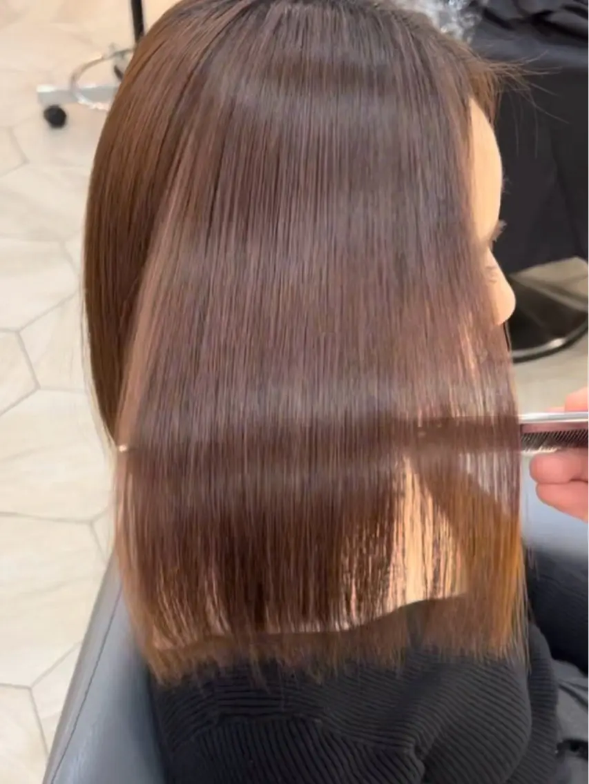 ショート パーマ 🌈髪質改善特化🌈 縮毛矯正/原口純平のヘアスタイル
