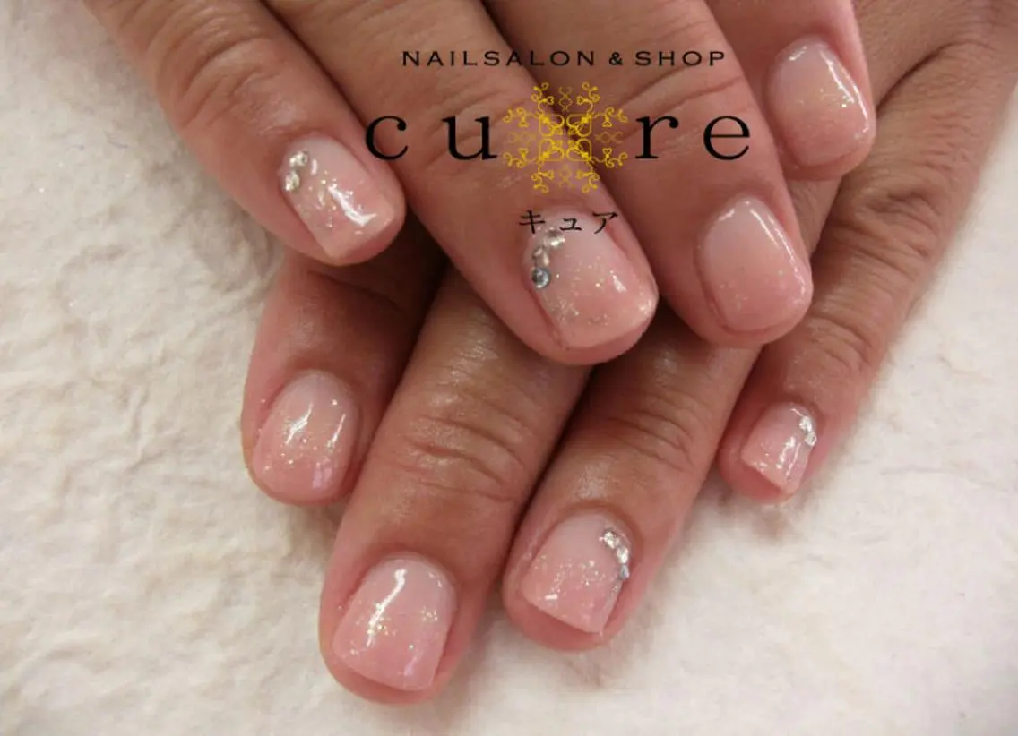 ショート ネイル ネイルサロン Cureのネイルデザイン
