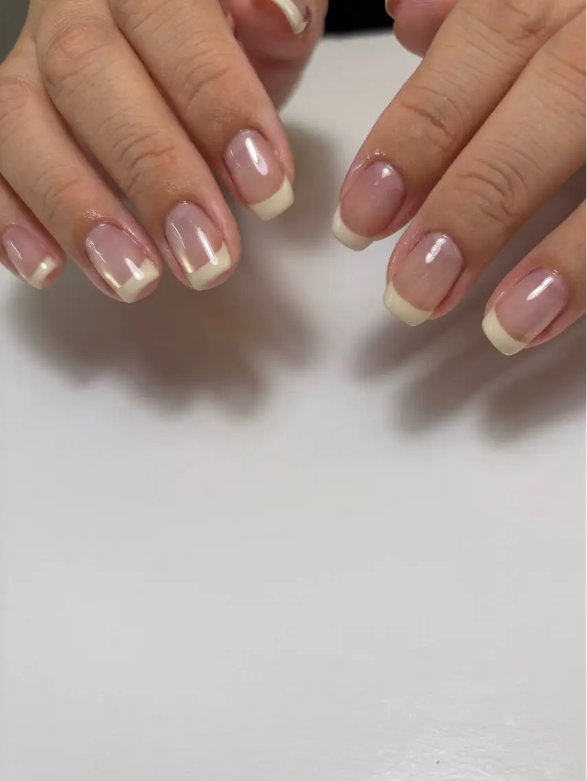 ネイル フレンチネイル マグネットネイル is..nail 🌷sonokoのネイルデザイン