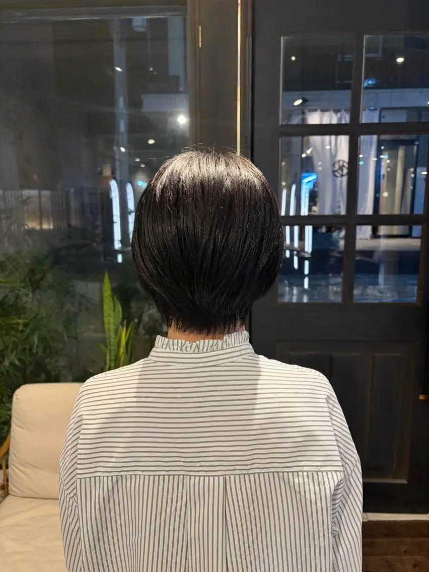 ショート ショートヘア 杉崎 朝佳のヘアスタイル