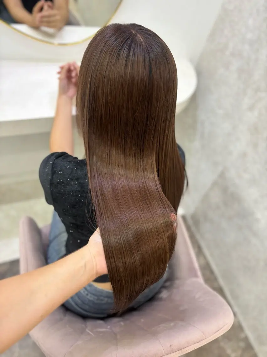 カラー ヘアカラー ☘️はるみ☘️縮毛矯 正/カット/大宮のヘアスタイル