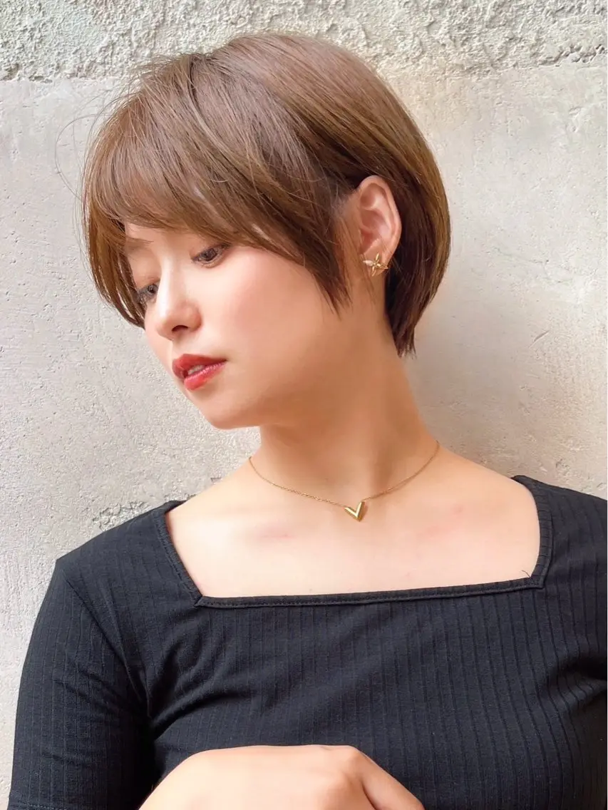 ショート 寺田 鼓捺/艶髪 /透明感カラーのヘアスタイル