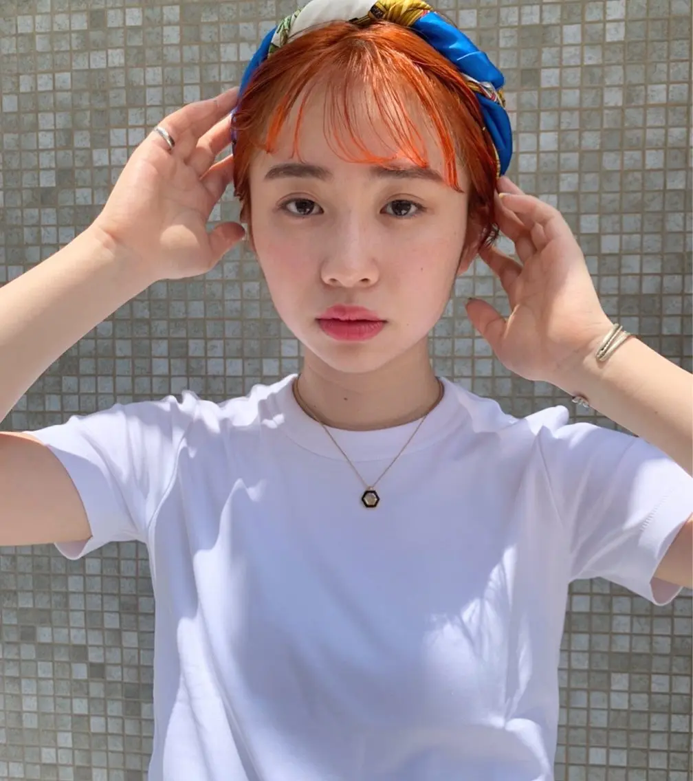 ショート カラー 山田 裕介のヘアスタイル