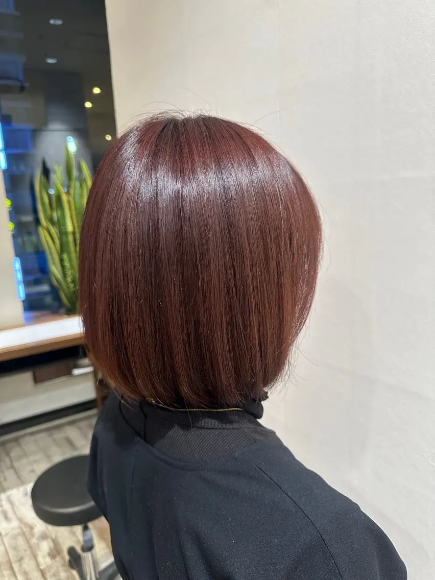 ショート カラー 丸山 心 / 艶カラーのヘアスタイル