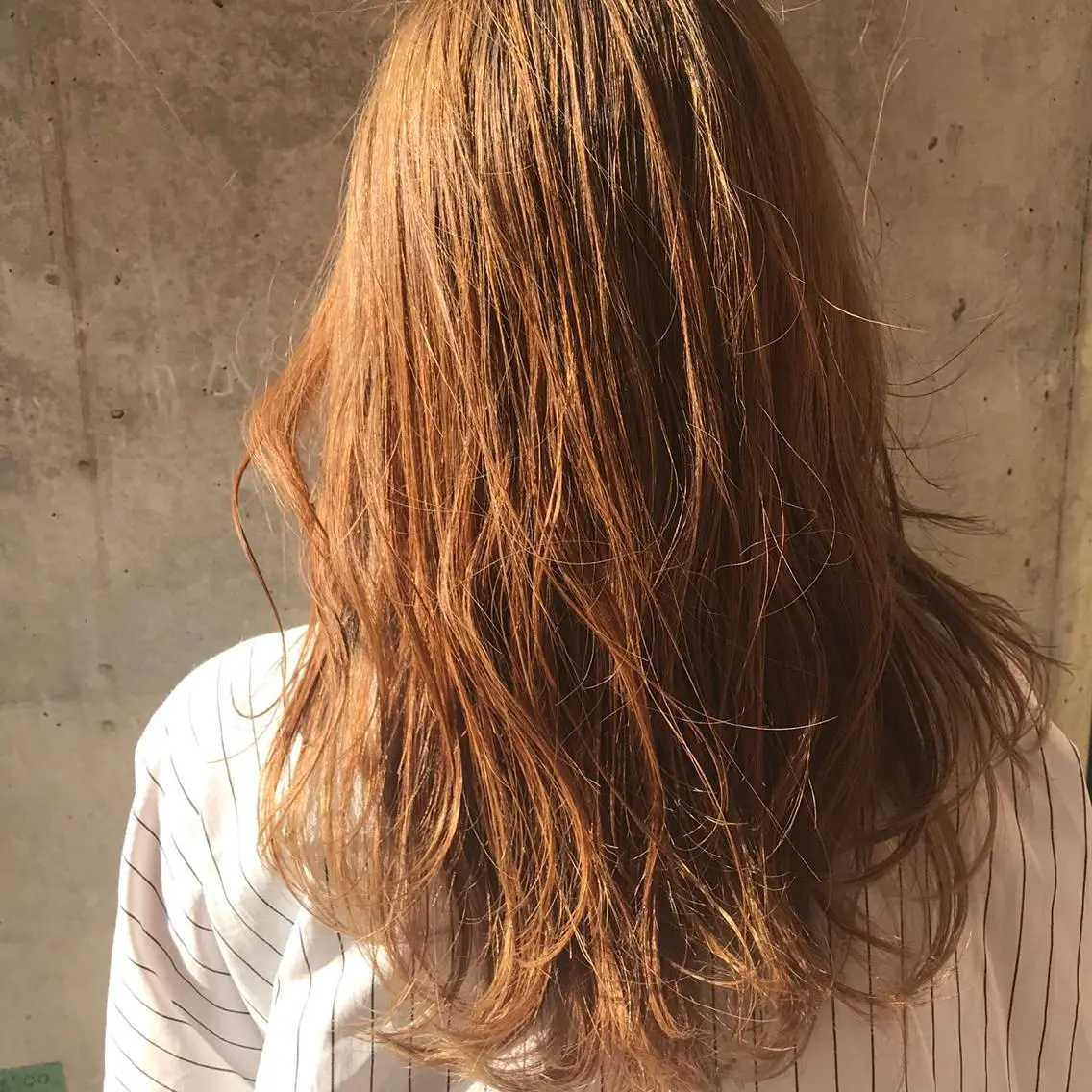 ヘアカラーの写真