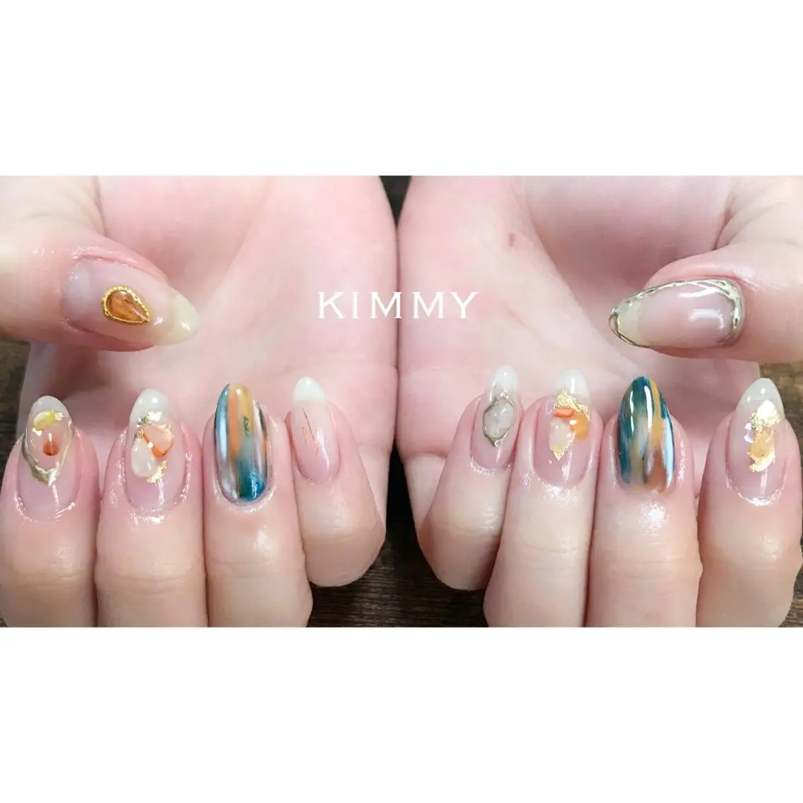ネイル ハンドネイル kimmy nailsのネイルデザイン