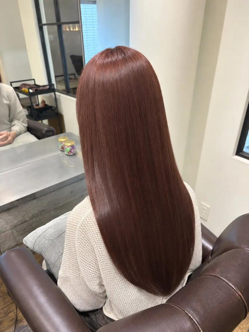 ロング カラー ピンクカラー rico 🍒のヘアスタイル