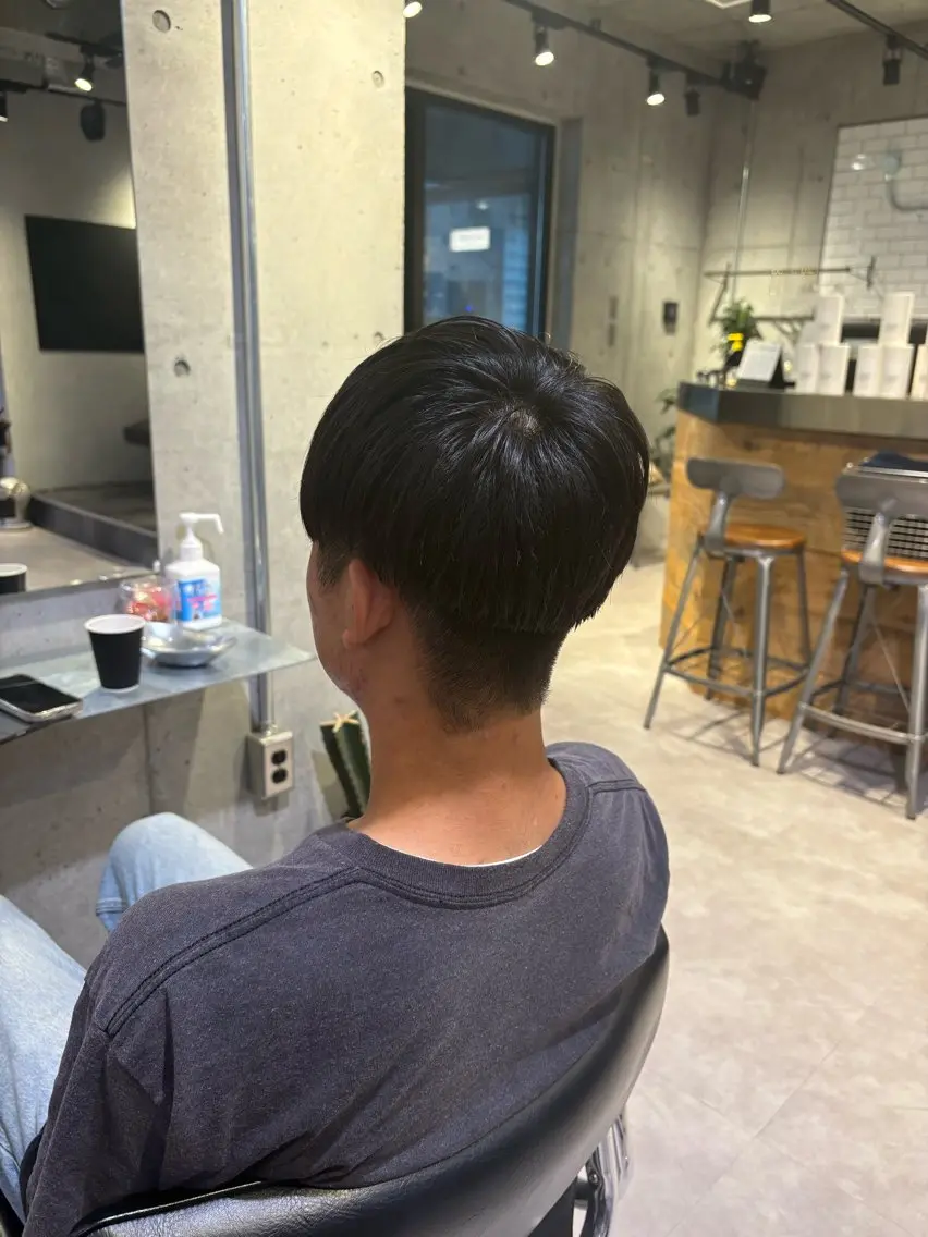 メンズ カット 韓国ヘアー🇰🇷 MIWAのヘアスタイル