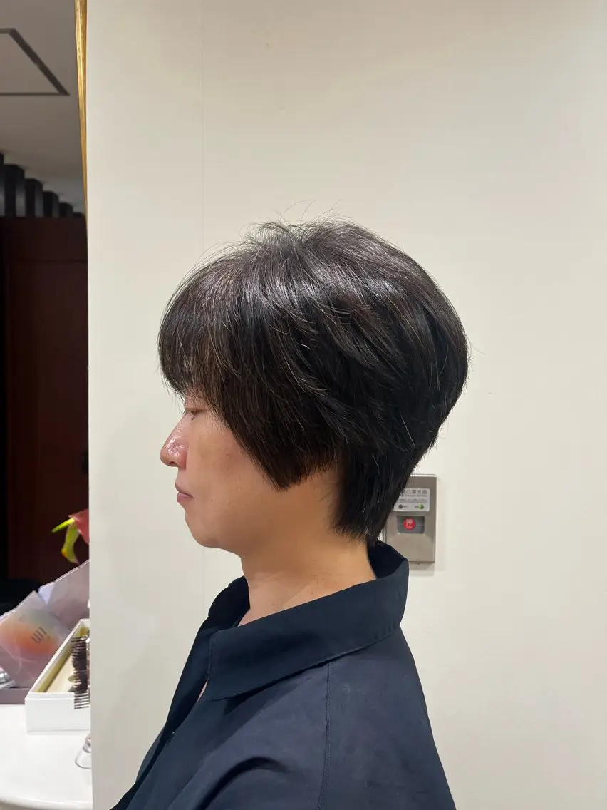 ショート 外山 弦聖のヘアスタイル