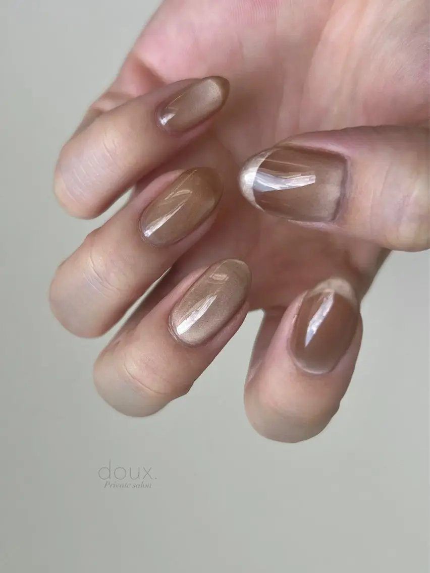 ネイル マグネットネイル doux. nailのネイルデザイン