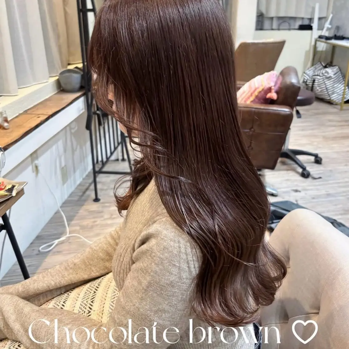 ロング カラー ヘアカラー Aoi 🎀 Ly hairのヘアスタイル