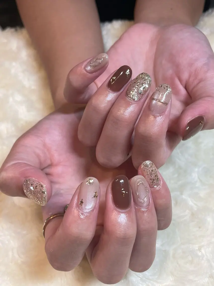 ネイル ハンドネイル フットネイル aime Ayanoのネイルデザイン