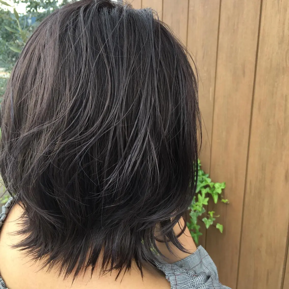 ミディアム カラー アッシュ ラベンダーカラー ラベンダーアッシュ カット ヘアカラー ブリーチ/ハイトーン 天童市/SERINAのヘアスタイル