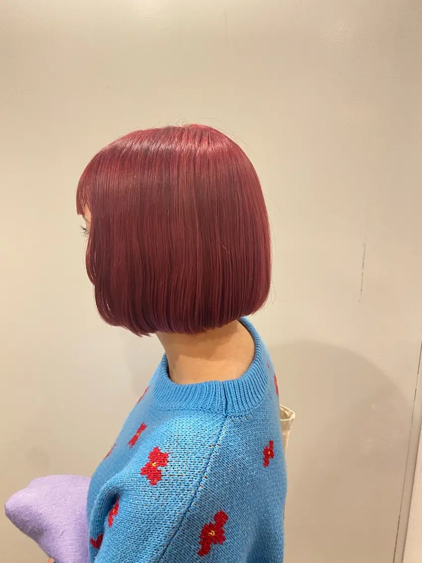 ショート 暖色 /シマダアミのヘアスタイル