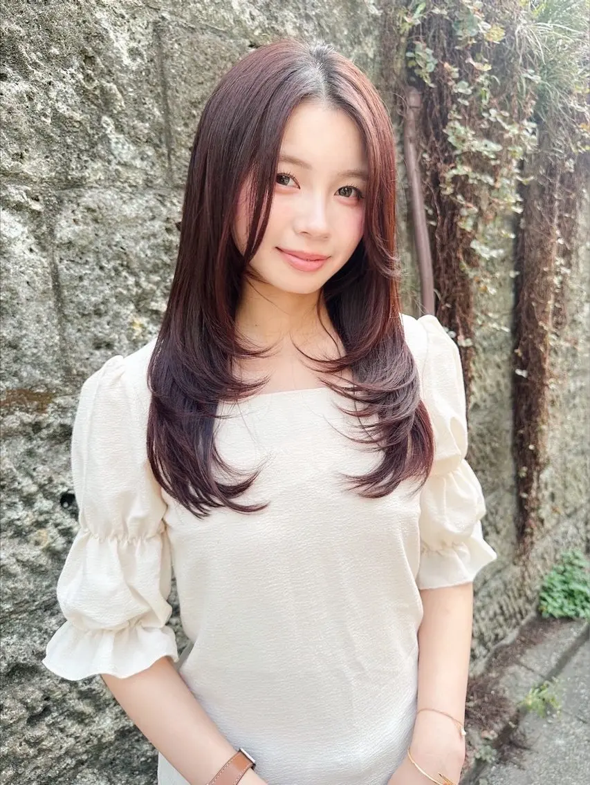 セミロング カット ヘアカラー トリートメント ⚜️似合わせヘア⚜️ koudaiのヘアスタイル