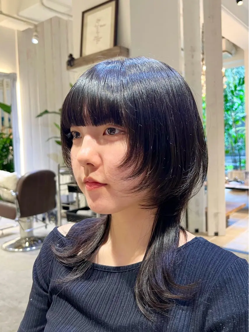 ミディアム カット トリートメント 🐺ウルフカット特化 🐺/今川のヘアスタイル