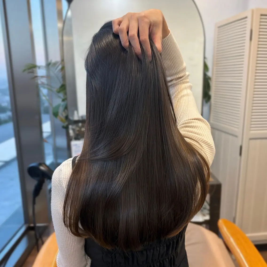 ロング 髪質改善 トリートメント 森はるな /美髪/髪質改善のヘアスタイル