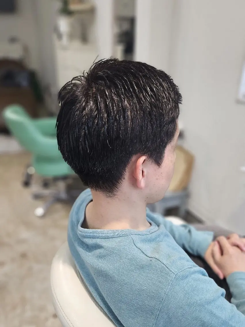 メンズカット+5分間お試しヘッドスパの写真