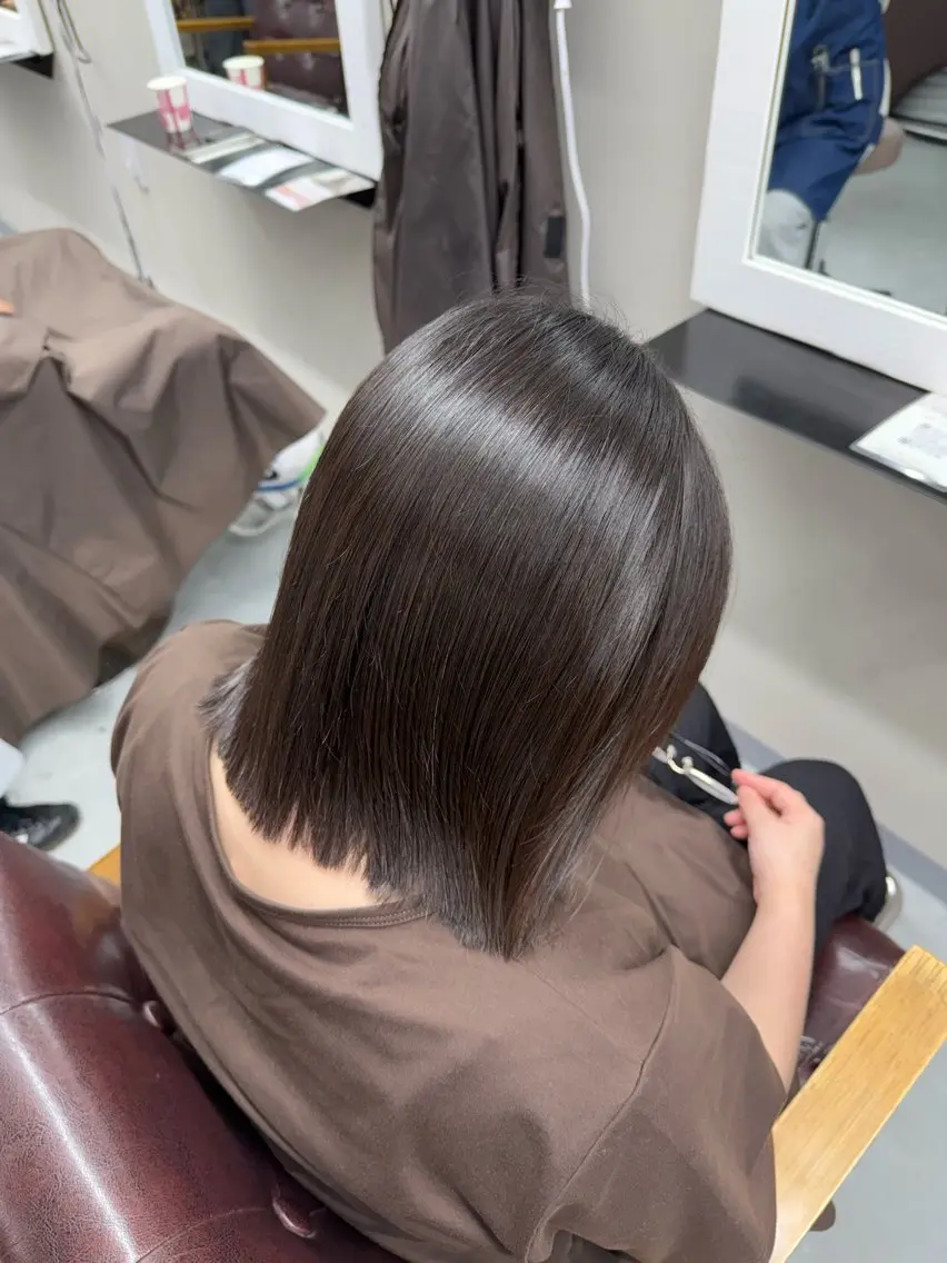 ミディアム 福田 聖莉渚のヘアスタイル