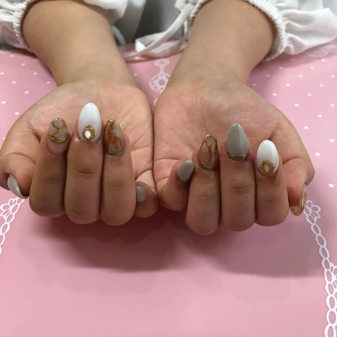 ショート ネイル ハンドネイル 《LB》ラブリエ Nail&eyeのマツエク・マツパデザイン