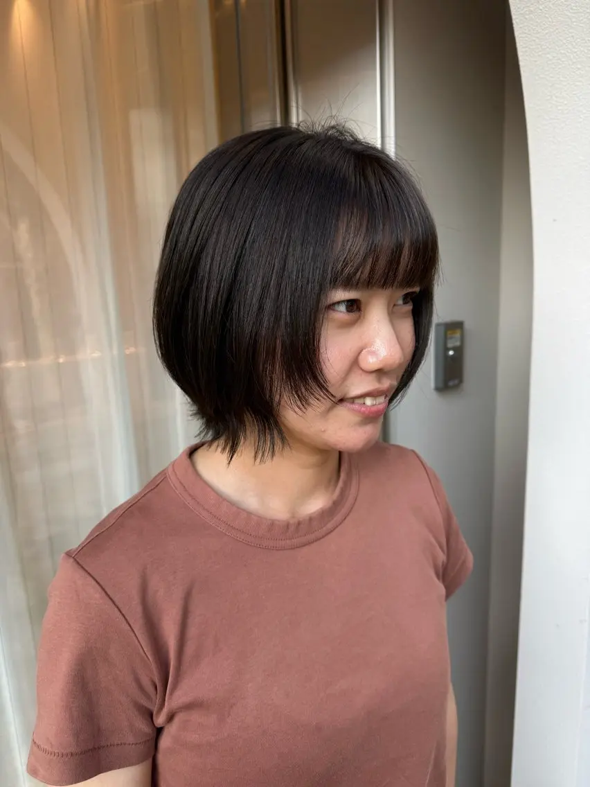 ショート キタド アミのヘアスタイル