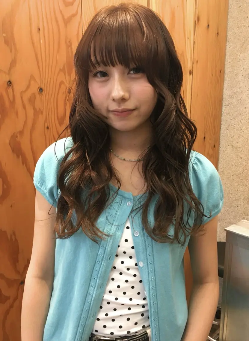 ロング ヘアカラー KAAI ㅤのヘアスタイル