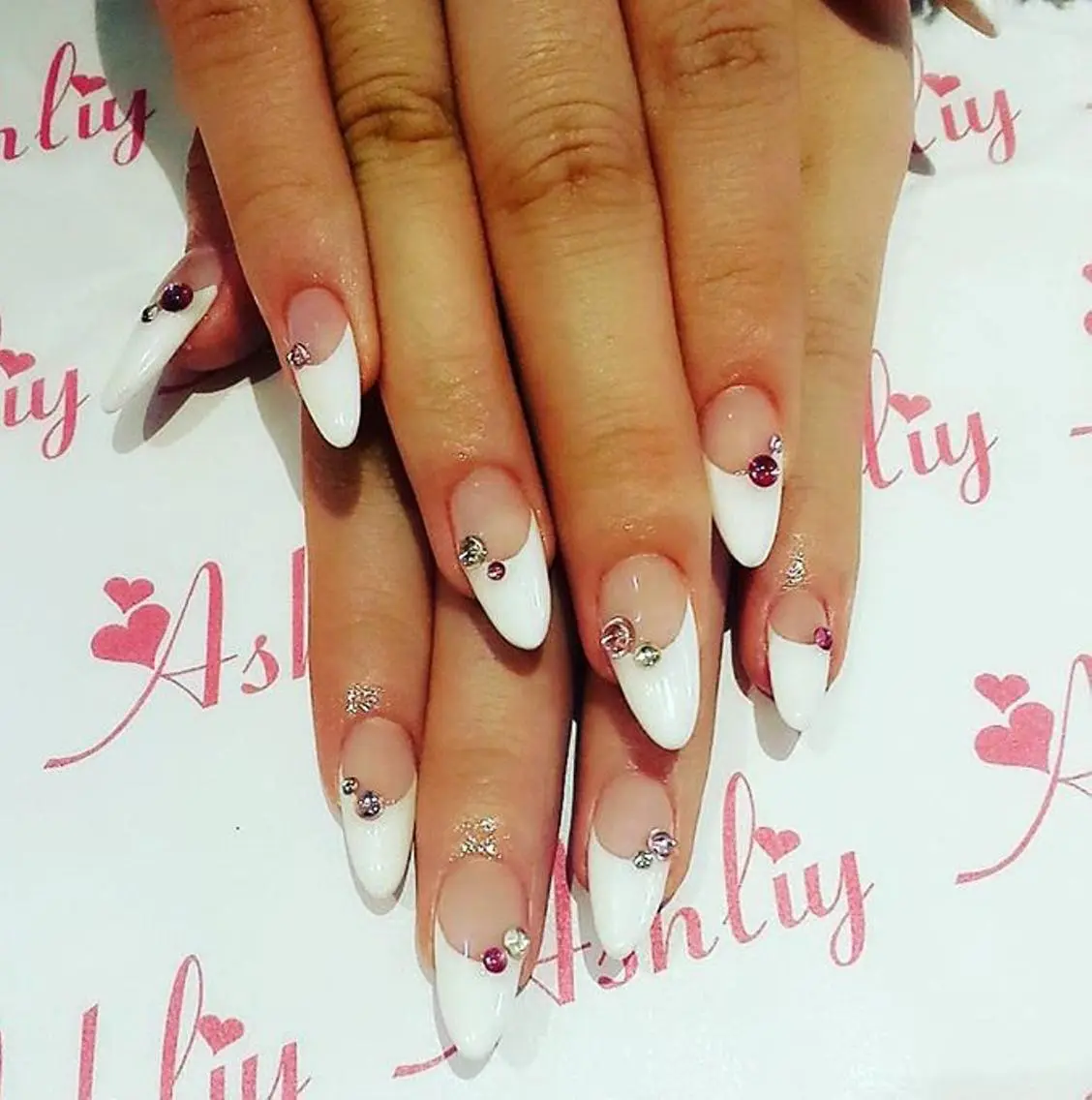 ネイル フレンチネイル ☆Ashliy☆ Mのネイルデザイン