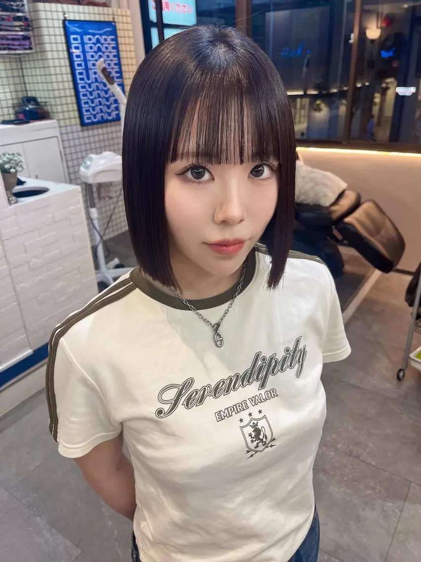 ショート パーマ カット MIES amane(アマネ)のヘアスタイル