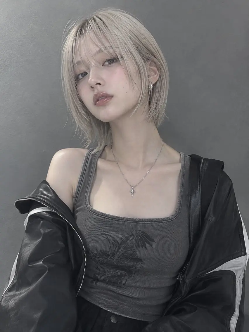 ショート カット 渋谷ショート、パーマ 美容師vain はるのヘアスタイル