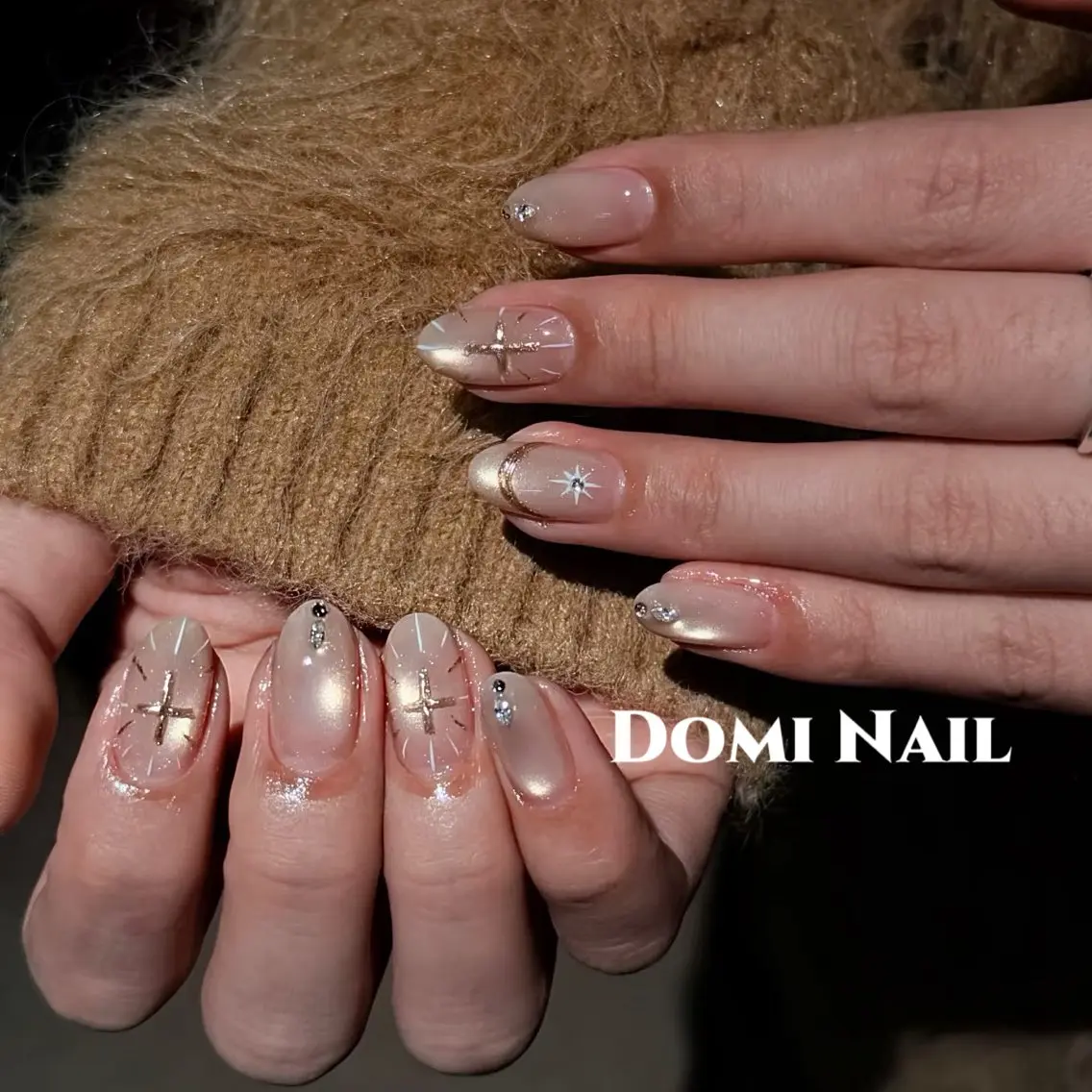 ネイル アートネイル 持ち込み ハンドネイル Domi Nail Salonのネイルデザイン
