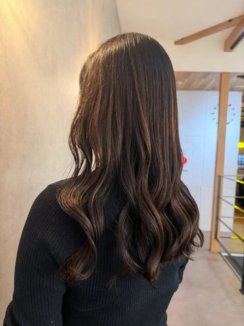 カラー ハイライトカラー SMITH /林りんかのヘアスタイル