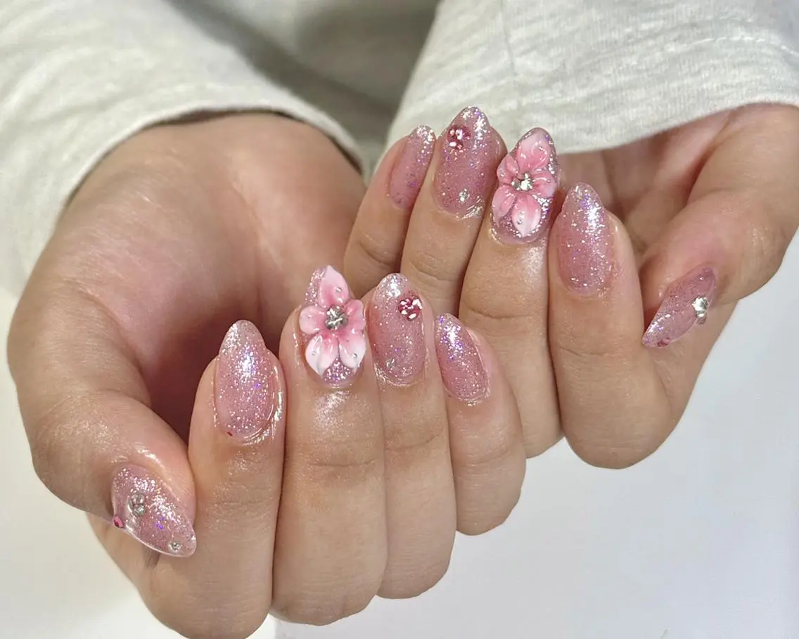 ネイル ハンドネイル 🎀 KiKi_nailのネイルデザイン