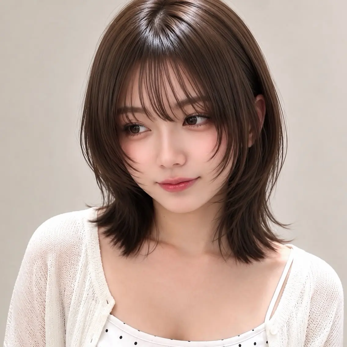 【✨平日限定人気No.1🪽】似合わせカット＋透明感カラー＋3step トリートメント❤️‍🔥の写真