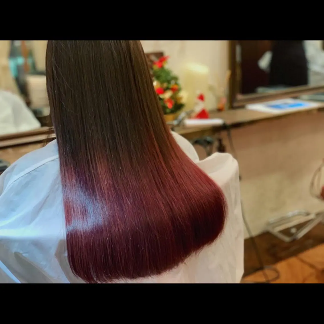 ロング カラー パーマ ヘアアレンジ メンズ 【mokuオーナー】 ちはるのヘアスタイル