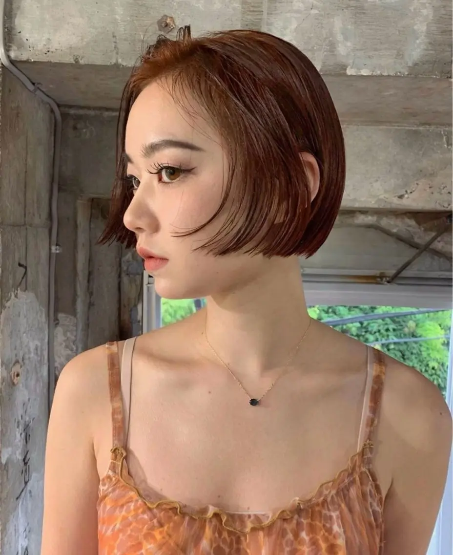 ショート ヘアカラー ami /酸性 ストレート/カラーのヘアスタイル