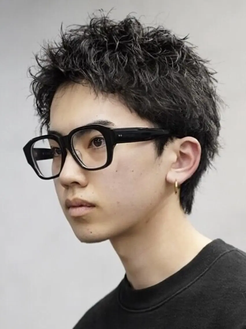 ショート パーマ メンズ メンズパーマ ショートヘア カット パーマ カット🔥パーマ特化 fifthりょう🔥のヘアスタイル