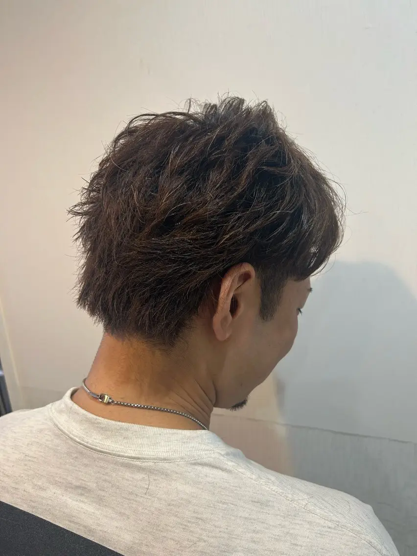 ミディアム メンズ カット RYOMA (リョーマ)のヘアスタイル