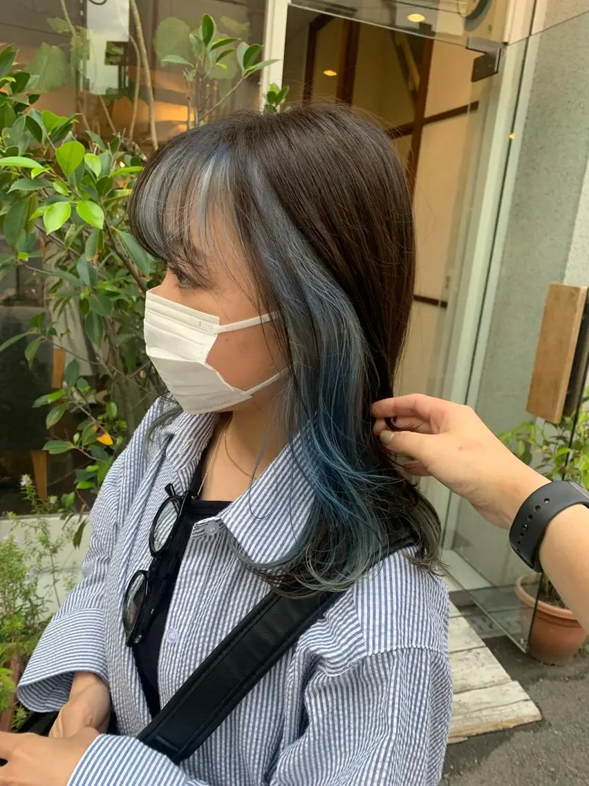 【minimo限定】カット+カラー+インナーカラーorイヤリングカラーの写真