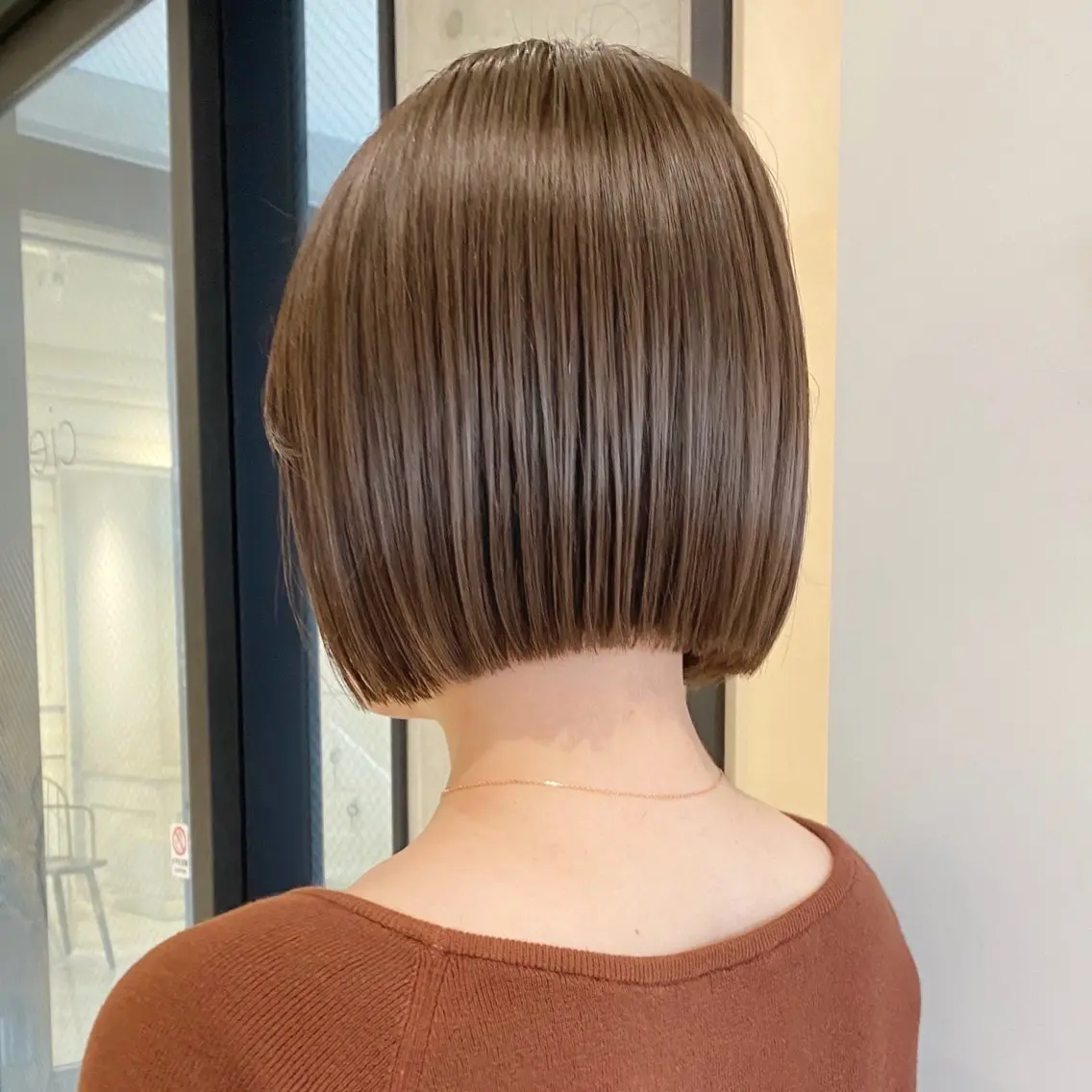 ショート カラー ボブ/ミニボブ 透明感カラーkadoのヘアスタイル