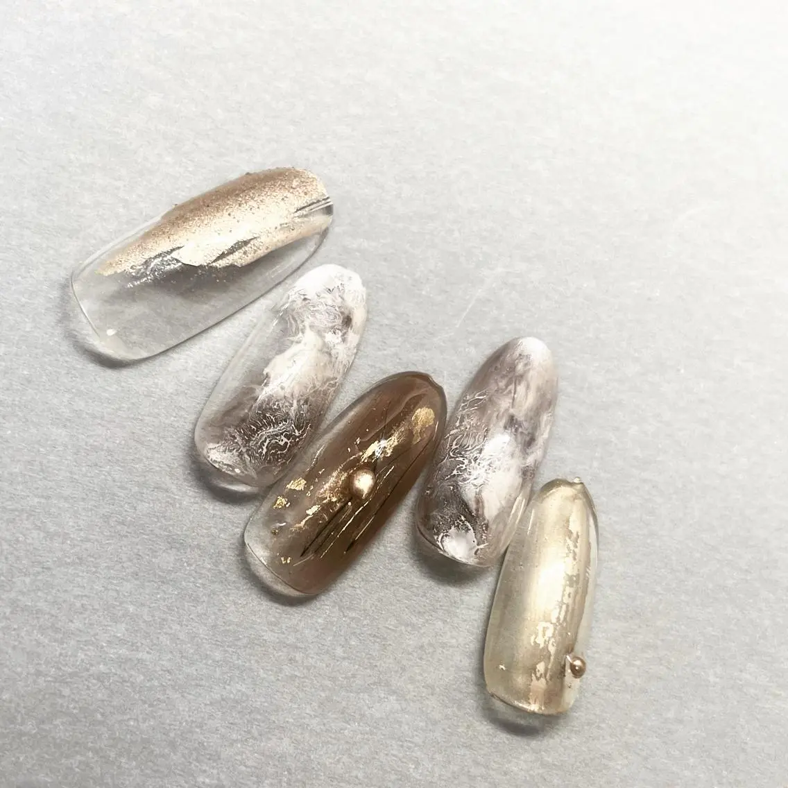 ネイル アートネイル ハンドネイル A85G ayakoのネイルデザイン