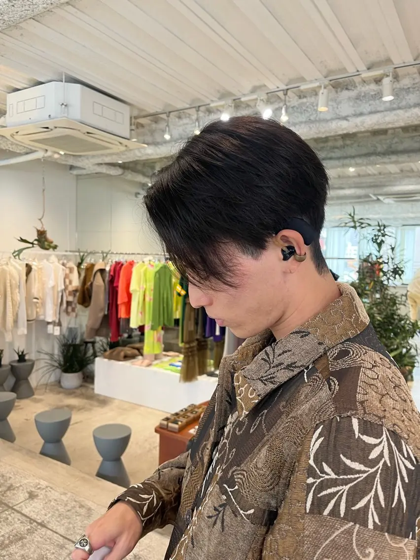メンズ カット 縮毛矯正 ANY/メンズ特化/ シバヤ　ユウキのヘアスタイル