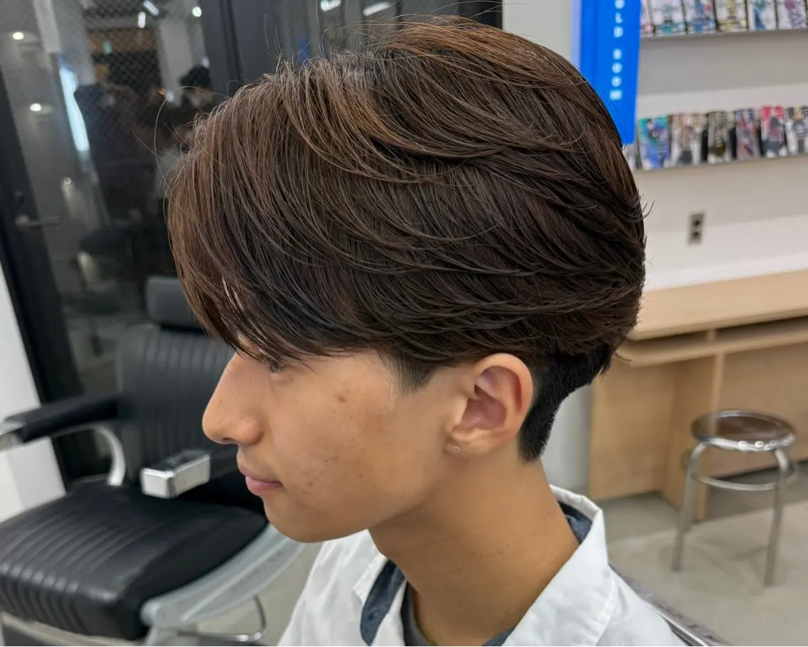 パーマ メンズ カット パーマ トリートメント 古田和也/ メンズカット・パーマのヘアスタイル