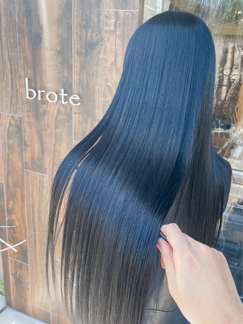 ロング 竹下 勇人のヘアスタイル