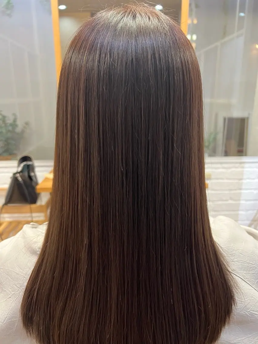 ロング カラー sena 𝜗𝜚のヘアスタイル